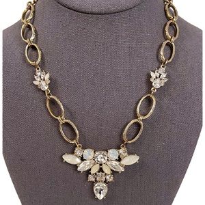 ❤️ Vintage Inspired White Opal Statement Necklace